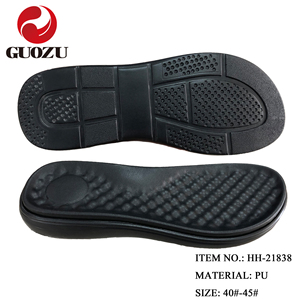 Suela exterior de PU de alta calidad para zapatillas informales de hombre, buena para uso en exteriores con suela de goma <span class=keywords><strong>gratis</strong></span>, muestra de suelas árabes para hacer sandalias - Product Image 2