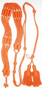 Cinturón de Sash Ceremonial de los Hussares Victorianos Británicos, Ecológico, Personalizado OEM, con Hilo Metálico y Seda Viscosa - Product Image 5