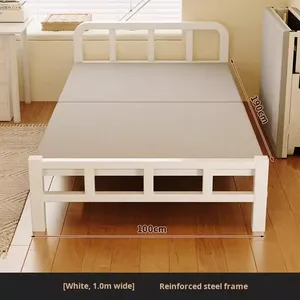 <span class=keywords><strong>เตียง</strong></span>พับได้โครงเหล็ก ดีไซน์ทันสมัย สำหรับเช่าใช้ในบ้านหรือเตียงพยาบาลสำหรับใช้งานชั่วคราว - Product Image 5