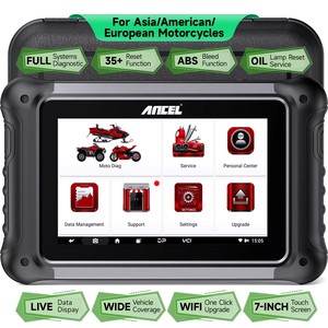 2026 ANCEL MT700 Strumento Diagnostico Moto 12V per Ducati/Yamaha/Suzuki con Reset Olio, Reset ECU e Spurgo ABS - Product Image 1