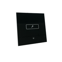 Personnalisé 0.4mm 0.5mm 0.7mm 1mm 1.5mm 2mm 3mm 4mm CSG petit verre sérigraphié noir trempé