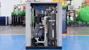 Máy nén khí trục vít VSD vĩnh viễn DVA-132 Denair, tiết kiệm năng lượng hiệu quả lên đến 30% - Product Image 4