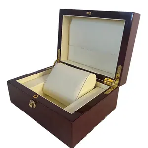 Guardato scatola vernice legno retrò scatola di legno nero artigianato fatto a mano artigianato in legno personalizzato Mini elegante scatola di legno con cassetto accetta