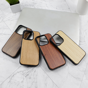Ốp điện thoại di động bằng gỗ thật thân thiện với môi trường, chất liệu TPU, vỏ điện thoại bằng gỗ tre thật cho Iphone 14 Plus, Iphone 13, 12 Pro MAX - Product Image 4