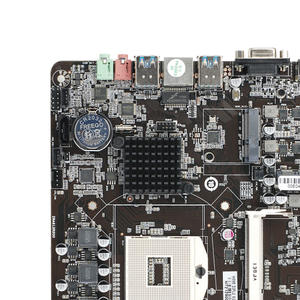 Hotsale de fábrica DDR3 Mini ITX Intel HM65/67 QM67 Chipset placa base compatible con 2ª/3ª generación Core I3/i5/I 7 <span class=keywords><strong>PGA</strong></span> <span class=keywords><strong>989</strong></span> CPU placa base - Product Image 2