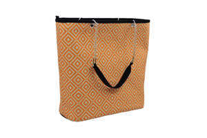 กระเป๋าผ้าใบพิมพ์ลายดีไซน์เนอร์พร้อมหูหิ้วหนังถือขวดไวน์กระเป๋าโท้ทสะพายไหล่สำหรับเดินทางมีซับในกันความร้อน - Product Image 2