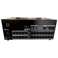 MARCO 2*800W 20 Kanallı Dijital Mikser Güç Amplifikatörü DU20 Profesyonel Dahili Geri Besleme Engelleyici Plastik 5 Bant EQ