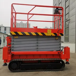 Shear Fork Type Full Self-propelled Lift Mobile Lifting Operation Platform Altitude Operation Climbing Maintenance Elevato