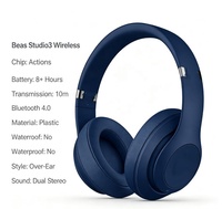 Headphone Nirkabel Beas Studios3 Solusi Bluetrum Bluetooth 4.0 Overhead Stereo Bilateral ANC Peredam Kebisingan Headset Musik