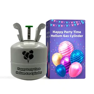 Disposable Balloon Cylinder Filling Helium Gas Tank For Different Colors