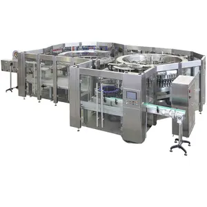 RCGF50-50-15 Máquina automática de enchimento de garrafas PET para frutas, maçãs, laranjas, mangas, suco de chá, linha de produção