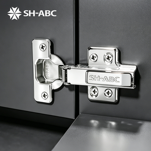 Bisagra de gabinete de cierre suave de 35 mm con dos vías de ajuste de fuerza, de inserción completa o media, para puertas de armario - Product Image 4