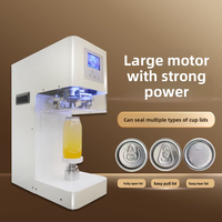 Nouvelle Machine de Scellage Entièrement Automatique Sans Tension pour Boîtes de Boissons, Idéale pour les Salons de Thé, les Bières et les Boissons en Canettes d'Aluminium