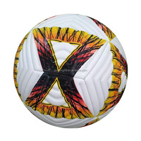 Bola Sepak Ukuran Lima Bermotif PVC Tekstur Berlian 12 Panel untuk Latihan dan Pertandingan dari Sporting Products