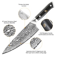 Couteau de chef en acier damas de haute qualité en acier au carbone couteau de chef de cuisine japonais VG10