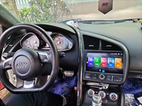 Reproductor Multimedia Android de 9 pulgadas, pantalla táctil, Radio de coche, vídeo estéreo, navegación Gps, unidad principal Carplay para Audi R8 2007-2015