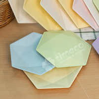 Assiette en carton carrée personnalisée assiettes jetables assiettes en papier carré canne à sucre bagasse fête d'anniversaire