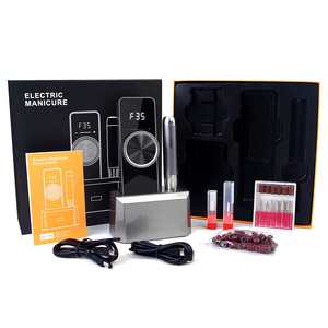 新しいプロのポータブルで充電式のネイルドリル35000 portatilコードレス電気高品質のネイルドリル充電式 - Product Image 6