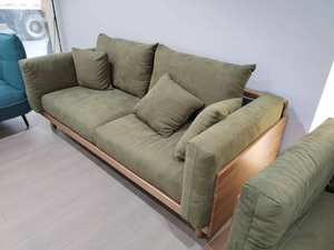 Ensemble de canapés en bois meubles salon maison canapés ensembles pour salon derniers canapés en tissu salon ensemble complet - Product Image 5