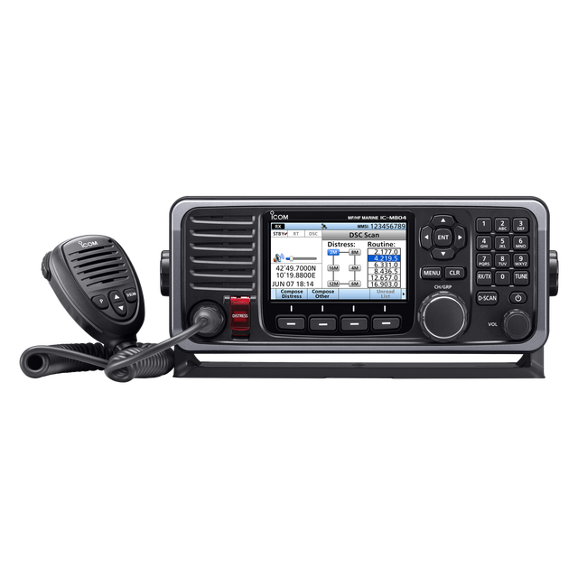 For ICOM IC-M804 MF/HF SSB Transceiver Versatile Marine Communication Walkie-Talkie for Waterproof Navigation Mobile Radio
