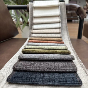 Desain baru kain chenille krim untuk Loveseat cyan kain Sofa XYF2360 - Product Image 3