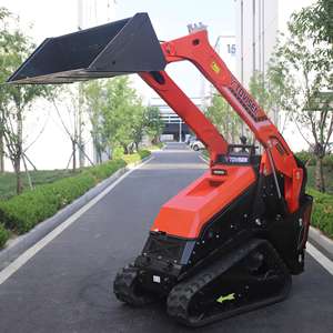 Minicargadora MINICARGADORA V1000 personalizada de carga gratuita con soporte de motor Kubota EPA en cargadoras compactas cargadora diésel de pista - Product Image 3