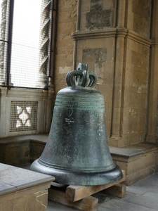 <span class=keywords><strong>Instrumento</strong></span> de campana de bronce fundido decorado con templo budista chino oriental personalizado - Product Image 6