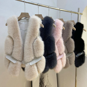 Chaleco de Invierno sin Mangas para Mujer, con Parches de Piel Sintética, Cálido y Suave, Abrigo de Moda - Product Image 6