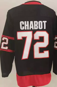 Nouveaux maillots de hockey sur glace cousus en gros 2025 Ottawa 7 Brady Tkachuk 28 Claude Giroux 12 DeBrincat 72 Chabot 18 Stutzle - Product Image 5