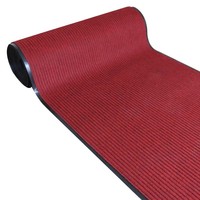 Benutzer definierte PVC Anti-Rutsch-Hotel Flur roten Teppich für Veranstaltungen Hochzeit Teppiche Runner Teppiche