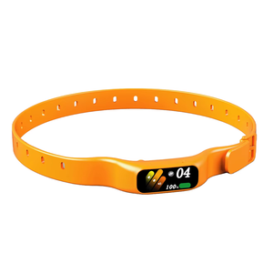 नए वाटरप्रूफ प्लास्टिक कुत्ते स्मार्ट प्रशिक्षण कॉलर रिमोट कंट्रोल इलेक्ट्रिक शॉक और कंपन 3 मोड फैशन डिजाइन - Product Image 1