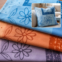 Tissu Popeline 100% Coton Imprimé 30S 68x68 90gsm Respirant Doux Couleur Personnalisée OEM Textile de Maison