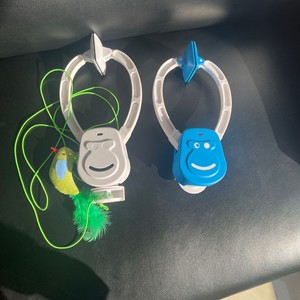 นกกระพือเล่นออกกำลังกายแบบโต้ตอบสำหรับแมวของเล่นสำหรับแมวทำจากโพลีเอสเตอร์สีขาวแบบอัตโนมัติหรูหราแบบโต้ตอบได้ - Product Image 5