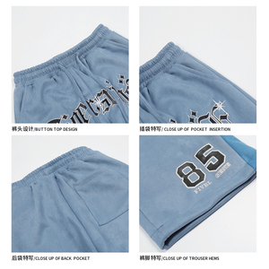Jeans da uomo Jeans oversize con stampa Hip Hop Jeans in Denim per uomo sostenibile pantaloni larghi per uomo - Product Image 4