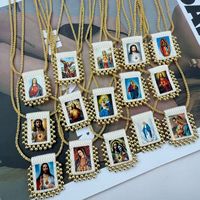 Nouvelle mode faite à la main les bracelets de perles Virgen De Guadalupe