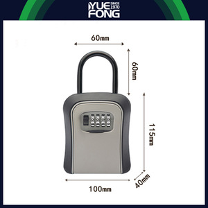 Yuefeng Combination <b>Lock</b> <b>Box</b> Aluminum Alloy Anti-theft Hanging <b>Lock</b> For Homestay Security Use - Product Image 4