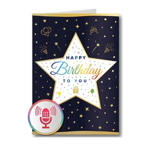 Tarjeta o Caja de Regalo Grabable DIY con Módulo de Sonido de Chip Musical MP3 Fácil de <span class=keywords><strong>Descargar</strong></span> y Cambiar, con Cable USB - Product Image 1