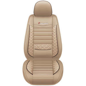 Cuscini <span class=keywords><strong>per</strong></span> Sedili <span class=keywords><strong>Auto</strong></span> in Pelle di Lusso <span class=keywords><strong>per</strong></span> Tutte le Stagioni, Set di 5 Coprisedili con Design Classico, Accessorio in Offerta Speciale - Product Image 2