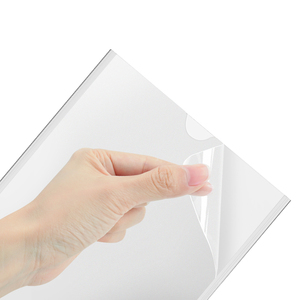 工場直販高透明サインホルダー壁掛けA3クリアフォトフレーム防塵クリスタルOEMディスプレイホルダー - Product Image 4