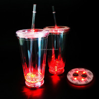 Accessoires de bar LED de style créatif, autocollants lumineux pour bouteilles, sous-verres lumineux, étanches, pour bouteilles de vin