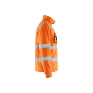 BLAKLADER - 483325605300XS <b>Hi</b>-<b>Vis</b> Fleece <b>Jacket</b> <b>Orange</b> - EAN 7330509313503 <b>HI</b>-<b>VIS</b> WORKWEAR - Product Image 3