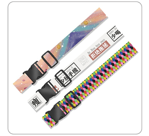 Correa de equipaje para viajes transfronterizos con diseño de dibujos animados de anime y estilo étnico, con hebilla de una sola pieza. - Product Image 3