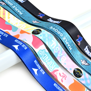 제조업체 무료 샘플 저렴한 목 끈 공장 직접 판매 사용자 정의 폴리에스터 끈 - Product Image 3