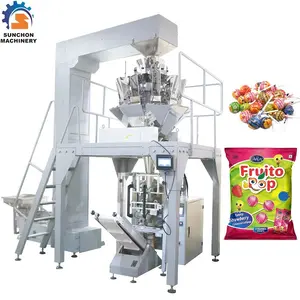 High-accuracy Multi-Function 1kg lollipop Candy Snack Food Pouch Automatic Packaging Machines