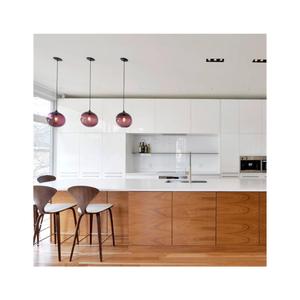 Premium White Lacquered Kitchen <strong>Cabinets</strong> with Elegant Custom Villa Cabinetry - Product Image 2