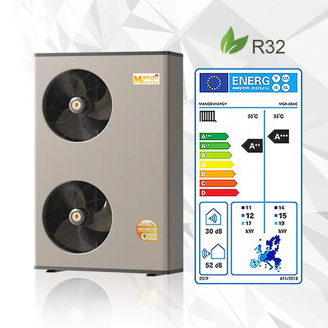 R32 R410A A+++ 11kw 16kw 20kw air Source Heat Pump  Heating and Cooling Systems Dc Inverter Solar Heat Pump