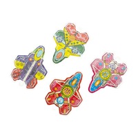 Jouets de labyrinthe à billes en plastique en gros, mini avions de combat, jeu de flipper, jouets de labyrinthe classiques multicouches pour enfants