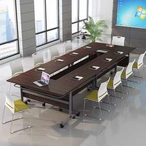 Fabricante de muebles de oficina de China, reunión plegable, Conferencia moderna, mesa de escritorio de oficina ejecutiva - Product Image 5