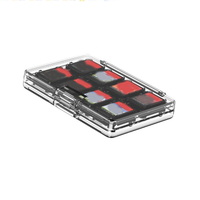 Boîte de rangement portable grande capacité double couche pour cartes de jeu Nintendo Switch 2, étui de protection magnétique 16-en-1 pour Switch 2