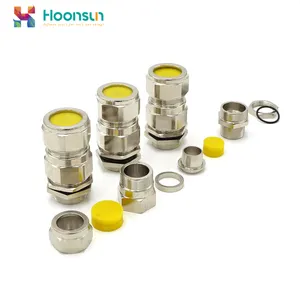 M25 Double Compression Flameproof Explosion Proof Metal Industrial Cable Gland